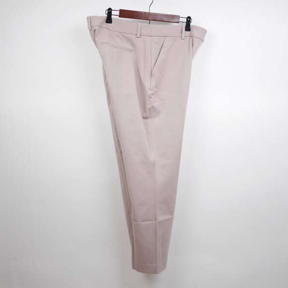 EXPRESS Women's 14 Blue & pink LOT OF 2 PAIRS Slacks Columnist Fit ankle pants - Picture 7 of 16